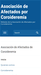 Mobile Screenshot of coroideremia.org